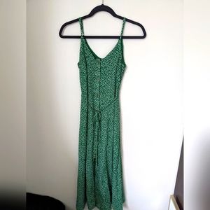 Floral Green dress